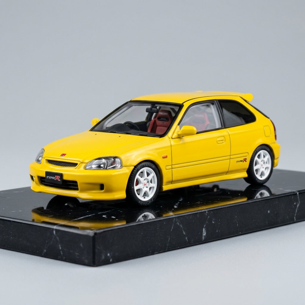 Honda Civic Type R (EK9) Painted 3D Model Kit