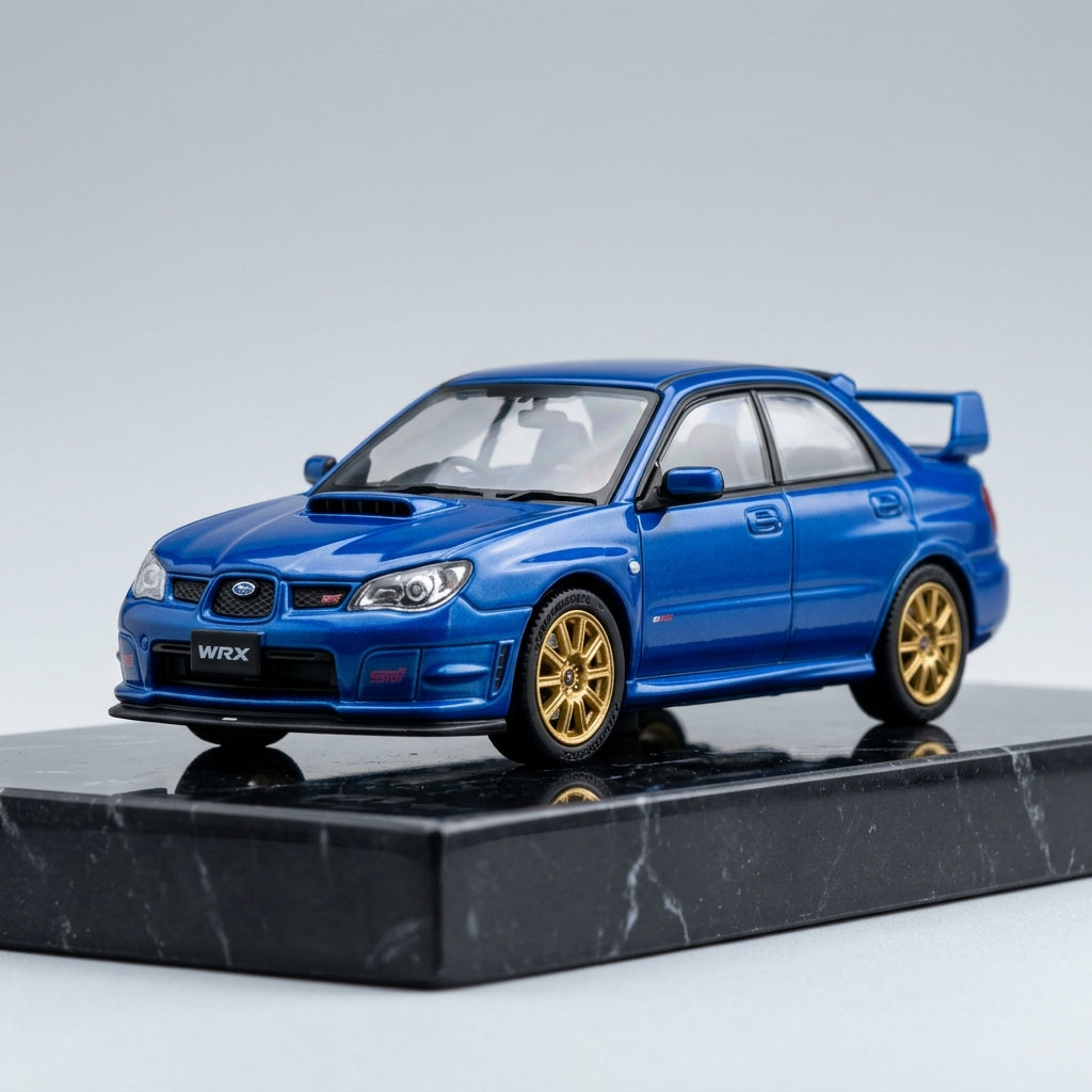 Painted Subaru Impreza WRX STI (Hawkeye) 3D Model Kit