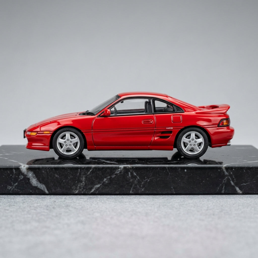 Toyota MR2 SW20 3D Painted Model Kit - Premium Quality