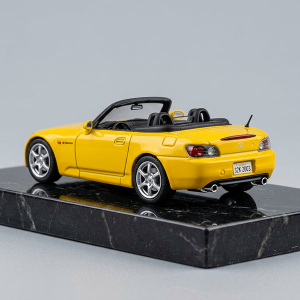 Honda S2000 AP1 3D Painted Model Kit - 1/64 Scale