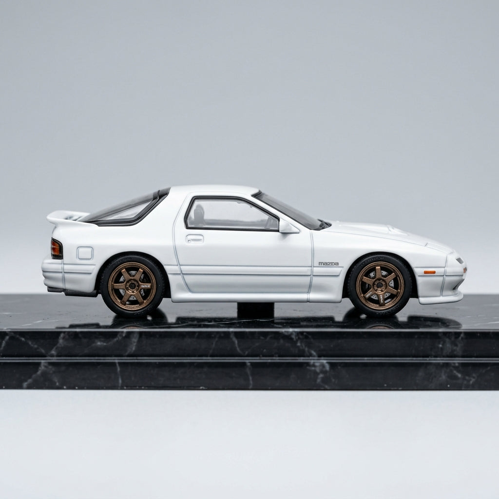 Painted 3D Mazda RX-7 (FC3S) Model Kit - Premium Quality