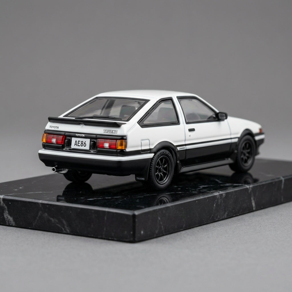 AE86 Trueno 3D Model Kit for Arcade Enthusiasts