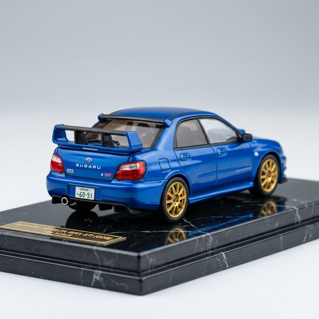 Painted Subaru Impreza WRX STI (Hawkeye) 3D Model Kit