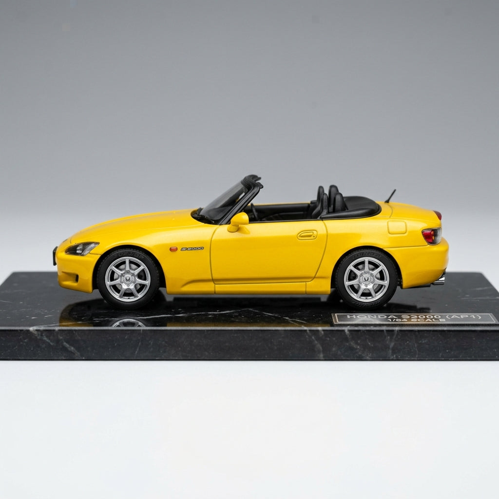 Honda S2000 AP1 3D Painted Model Kit - 1/64 Scale