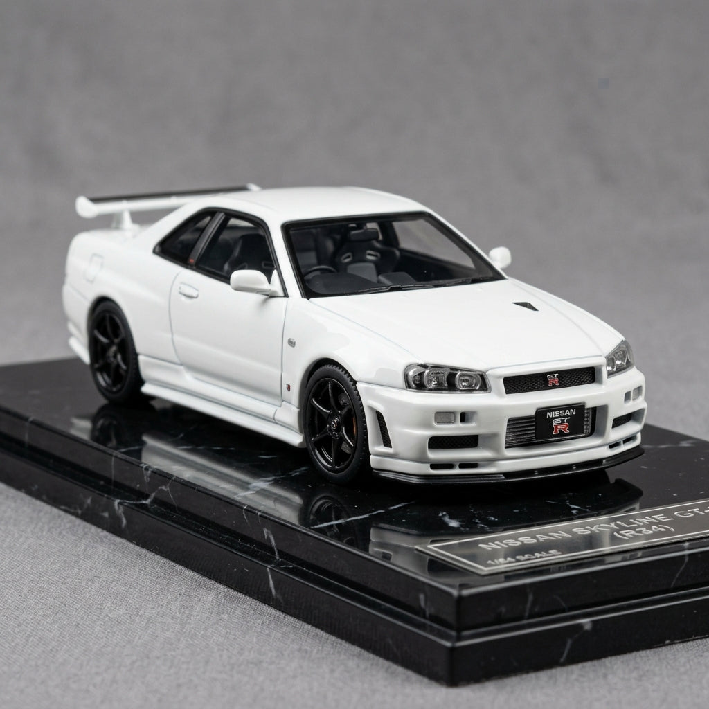 3D R34 Skyline GT-R Model Kit for JDM Enthusiasts