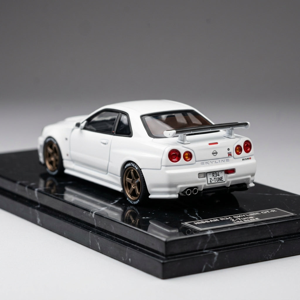 3D R34 Skyline GT-R Model Kit for JDM Enthusiasts