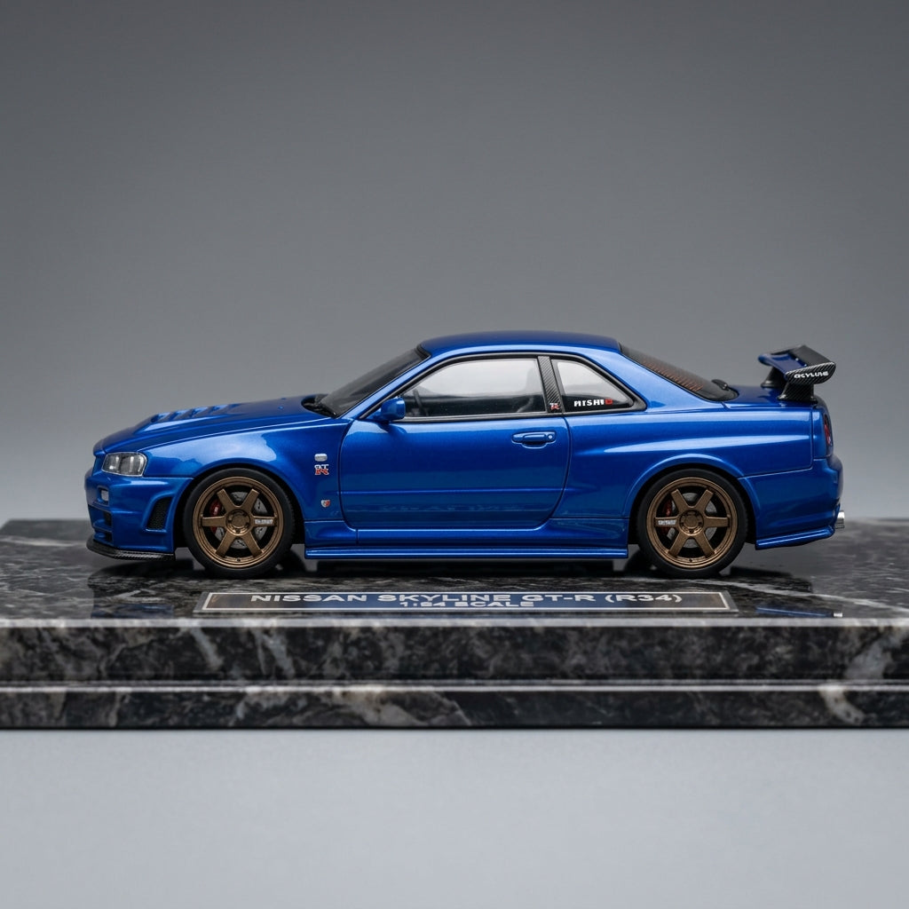 3D R34 Skyline GT-R Model Kit for JDM Enthusiasts