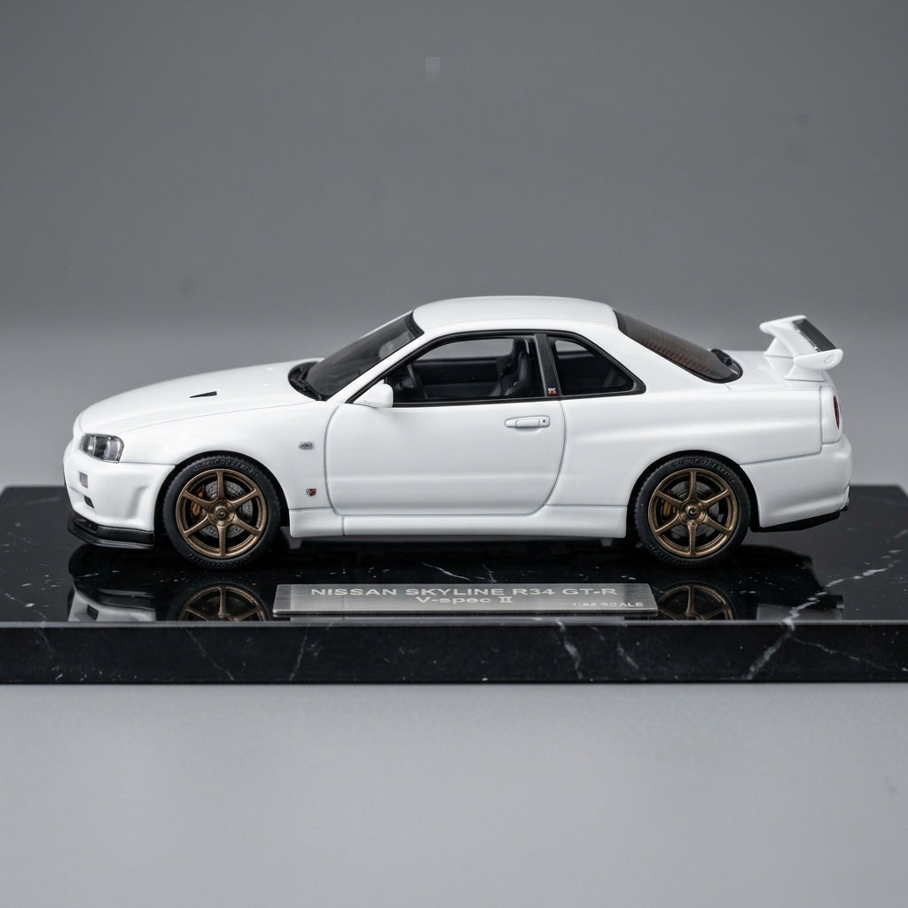 3D R34 Skyline GT-R Model Kit for JDM Enthusiasts