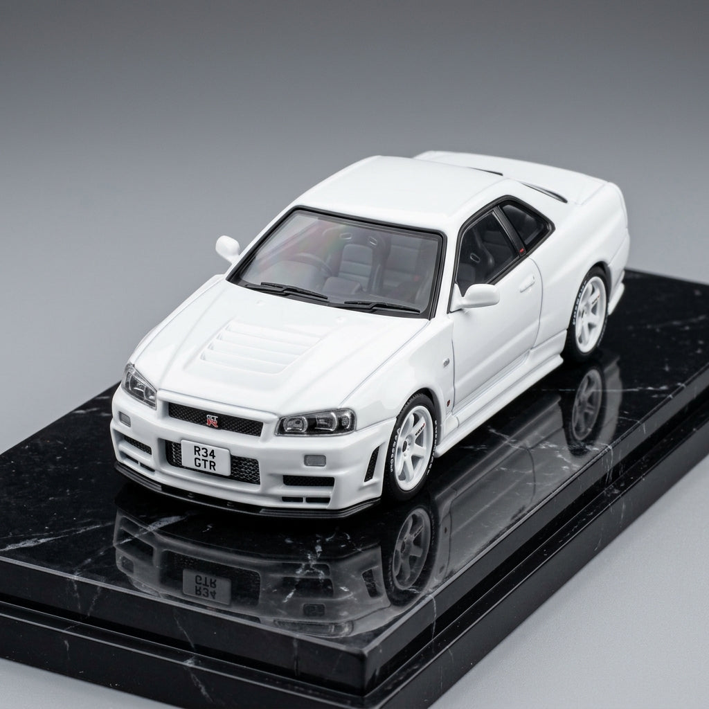 3D R34 Skyline GT-R Model Kit for JDM Enthusiasts