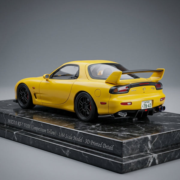 RX-7 FD3S 3D Model Kit for Arcade Enthusiasts